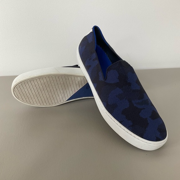 Rothy’s Blue Camo Loafers - Picture 7 of 11